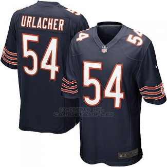 Camiseta Chicago Bears Urlacher Blanco Negro Nike Game NFL Hombre