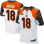 Camiseta Cincinnati Bengals Green Blanco Nike Elite NFL Hombre