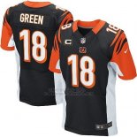 Camiseta Cincinnati Bengals Green Negro Nike Elite NFL Hombre