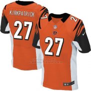 Camiseta Cincinnati Bengals Kirkpatrick Naranja Nike Elite NFL Hombre