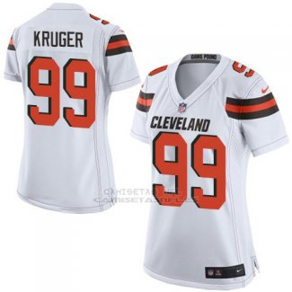 Camiseta Cleveland Browns Kruger Blanco Nike Game NFL Mujer