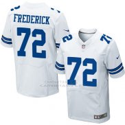 Camiseta Dallas Cowboys Frederick Blanco Nike Elite NFL Hombre