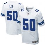 Camiseta Dallas Cowboys Lee Blanco Nike Elite NFL Hombre