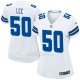 Camiseta Dallas Cowboys Lee Blanco Nike Game NFL Mujer