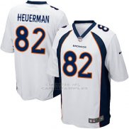Camiseta Denver Broncos Heuerman Blanco Nike Game NFL Hombre