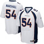 Camiseta Denver Broncos Marshall Blanco Nike Game NFL Hombre