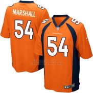 Camiseta Denver Broncos Marshall Naranja Nike Game NFL Nino