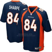 Camiseta Denver Broncos Sharpe Azul Oscuro Nike Game NFL Hombre