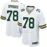 Camiseta Green Bay Packers Spriggs Blanco Nike Game NFL Hombre