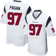 Camiseta Houston Texans Pagan Blanco Nike Game NFL Hombre