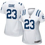 Camiseta Indianapolis Colts Gore Blanco Nike Game NFL Mujer