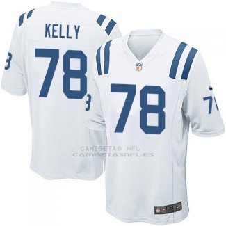 Camiseta Indianapolis Colts Kelly Blanco Nike Game NFL Hombre