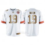 Camiseta Kansas City Chiefs Maclin Blanco Nike Gold Game NFL Hombre