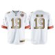 Camiseta Kansas City Chiefs Maclin Blanco Nike Gold Game NFL Hombre