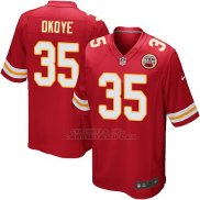 Camiseta Kansas City Chiefs Okoye Rojo Nike Game NFL Nino