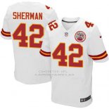 Camiseta Kansas City Chiefs Sherman Blanco Nike Elite NFL Hombre