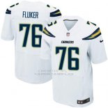 Camiseta Los Angeles Chargers Fluker Blanco Nike Elite NFL Hombre
