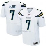 Camiseta Los Angeles Chargers Flutie Blanco Nike Elite NFL Hombre