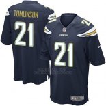 Camiseta Los Angeles Chargers Tomlinson Negro Nike Game NFL Hombre