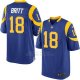 Camiseta Los Angeles Rams Britt Azul Nike Game NFL Nino