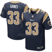 Camiseta Los Angeles Rams Gaines Profundo Azul Nike Elite NFL Hombre