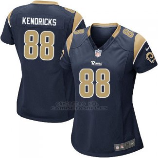 Camiseta Los Angeles Rams Kendricks Negro Nike Game NFL Mujer