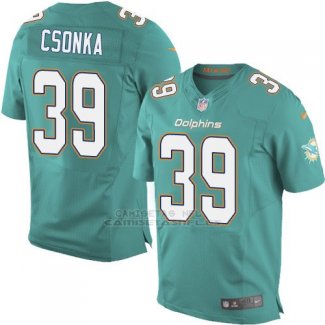Camiseta Miami Dolphins Csonka Verde Nike Elite NFL Hombre
