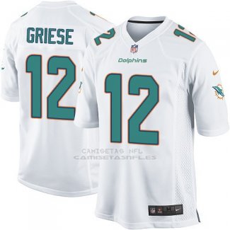Camiseta Miami Dolphins Griese Blanco Nike Game NFL Hombre
