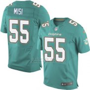 Camiseta Miami Dolphins Misi Verde Nike Elite NFL Hombre