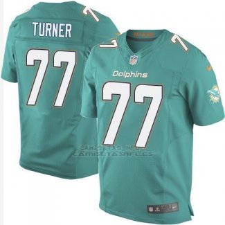 Camiseta Miami Dolphins Turner Verde Nike Elite NFL Hombre