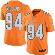 Camiseta Miami Dolphins Williams Naranja Nike Legend NFL Hombre