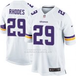 Camiseta Minnesota Vikings Rhodes Blanco Nike Game NFL Hombre