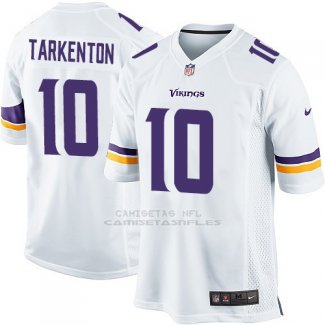 Camiseta Minnesota Vikings Tarkenton Blanco Nike Game NFL Nino