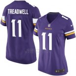 Camiseta Minnesota Vikings Treadwell Violeta Nike Game NFL Mujer