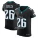Camiseta NFL Elite Philadelphia Eagles Saquon Barkley Alterno Vapor F.U.S.E. Negro