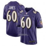 Camiseta NFL Game Baltimore Ravens Ja Wuan James Violeta