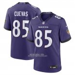 Camiseta NFL Game Baltimore Ravens Josh Cuevas Violeta Camiseta NFL Game Baltimore Ravens Josh Cuevas Violeta