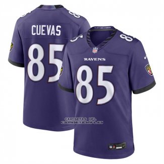 Camiseta NFL Game Baltimore Ravens Josh Cuevas Violeta