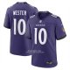 Camiseta NFL Game Baltimore Ravens LaJohntay Wester Violeta1