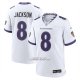 Camiseta NFL Game Baltimore Ravens Lamar Jackson Blanco1