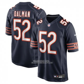 Camiseta NFL Game Chicago Bears Drew Dalman Azul
