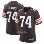 Camiseta NFL Game Cleveland Browns Elgton Jenkins Marron