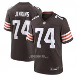 Camiseta NFL Game Cleveland Browns Elgton Jenkins Marron