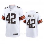 Camiseta NFL Game Cleveland Browns Karl Joseph Blanco