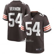 Camiseta NFL Game Cleveland Browns Olivier Vernon Marron