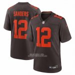 Camiseta NFL Game Cleveland Browns Shedeur Sanders Alpha Dawg Marron