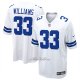 Camiseta NFL Game Dallas Cowboys Javonte Williams Blanco