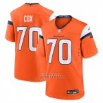 Camiseta NFL Game Denver Broncos Marques Cox Naranja