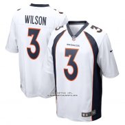 Camiseta NFL Game Denver Broncos Russell Wilson Blanco
