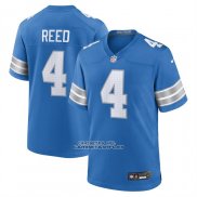 Camiseta NFL Game Detroit Lions DJ Reed Azul